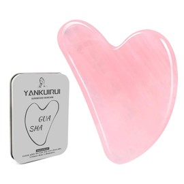 Gua Sha Stein für Gesicht & Körper GuaSha (Pink)