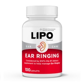 Lipo-Flavonoid Plus 100 Caplets - Vitaminas esenciales - Bienestar auditivo - Hecho en USA