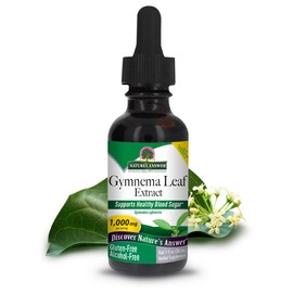 Nature's Answer Alcohol-Free Gymnema Leaf 1oz Extract | Gluten-Free | Non-GMO | Vegan | No Artificial Flavors or Preservatives | Single Count