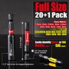 Facoow Hex Bit Set, S2 Alloy Steel Allen Wrench Drill