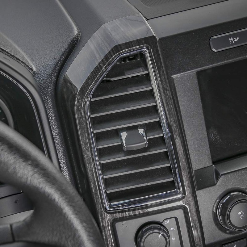 JeCar for F150 Black Wood Grain Interior Trim Kits for