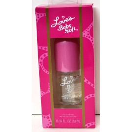 Dana LOVE'S BABY SOFT Cologne Mist 0.69 oz by DANA NEW RARE (LOW-FILLED AS PICTURED)
