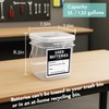 Battery Recycling Container with Battery Testers for Household Batteries, QHAND