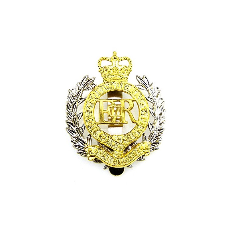 Royal Engineers Cap Badge QC