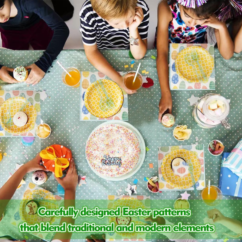 Spring Easter Table Decoration - 80 Spring Inspired Napkins