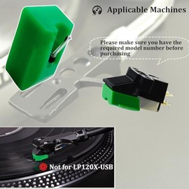Elqubkan Diamond ATN95E Replacement Needle for AT-LP120-USB and Various AT Model Turntables Durable