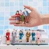 Namalu Pack of 28 People Figures Model Scale 1:25 Mini