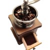 Mebix Molino De Café Manual Portátil De Madera Vintage Retro