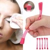 Facial Cleaning Brush Silicone Face Wash Brush DoubleSided Makeup Remover