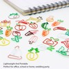100PCS Set Marking Document Organizing Clip Multiple Cute Shapes Metal