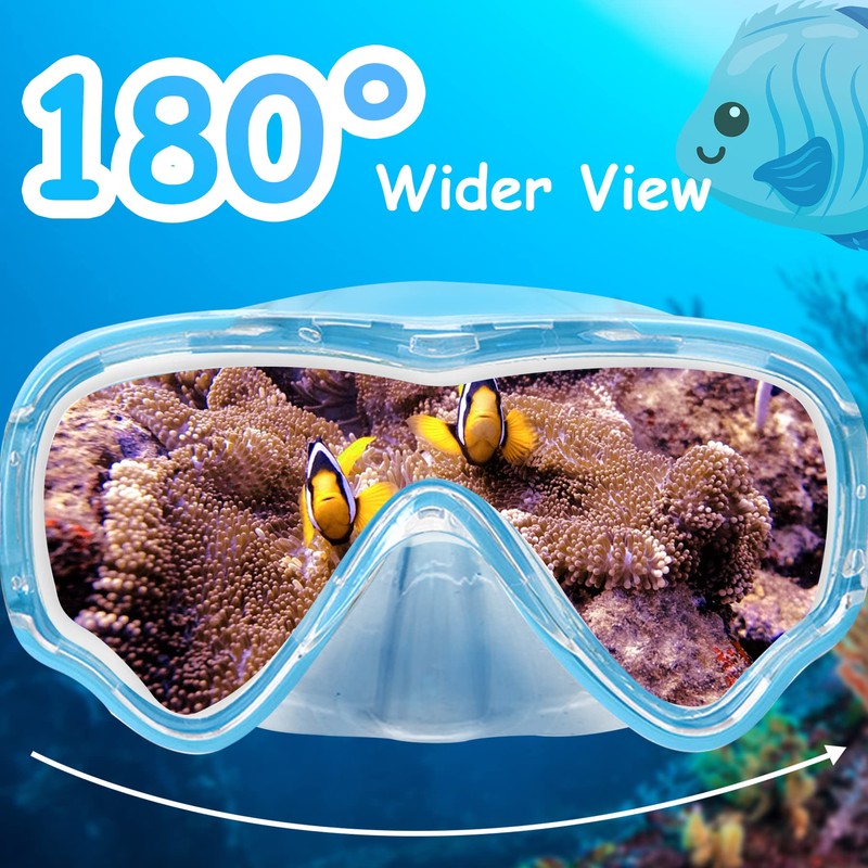 Vvinca Children's diving goggles with fabric strap