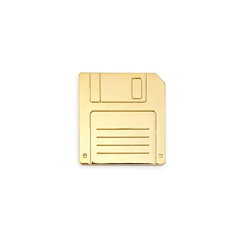 Pinsanity Retro Computer Floppy Disk Lapel Pin