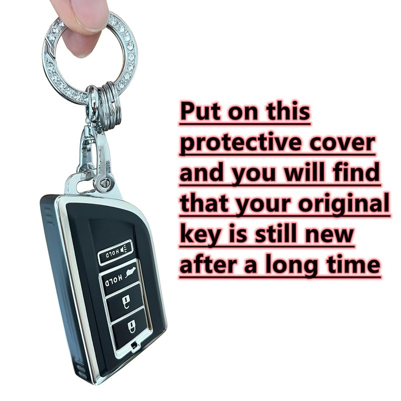 EJOAOJE Smart Key Protective Shell for Acura Key Fob Cover