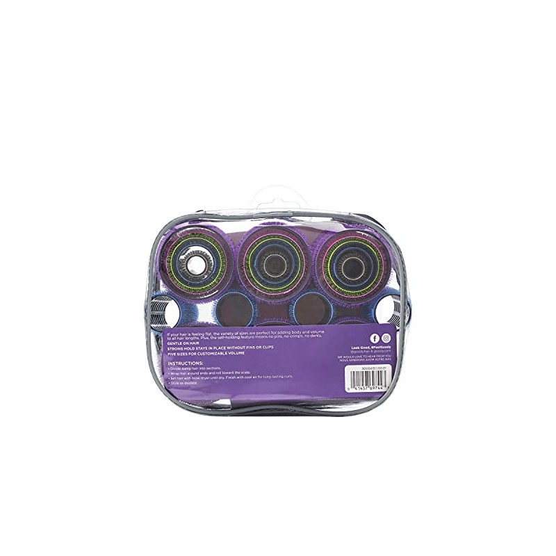 Goody Start Style Finish Self-Holding Hair Roller, Multi Pack, 31