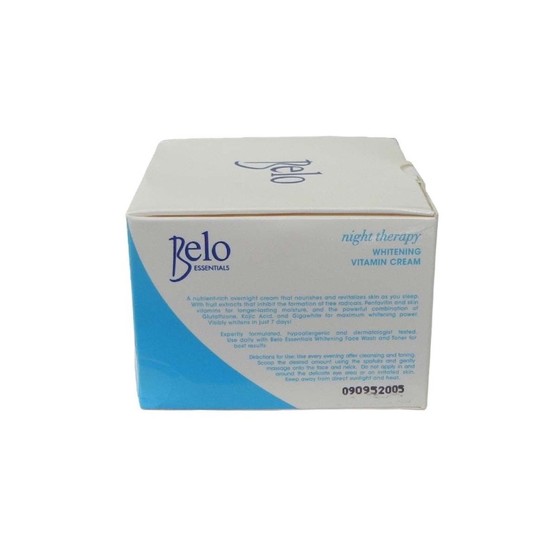 Belo Essentials Night Therapy Whitening Vitamin Cream 50 g by