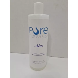 Pure NEW Pure Formula Hand Sanitizer Aloe Kills 99.9% of most common germs.