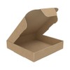 AKAR Brown Mini C7/A7 Large Letter Size Box, 101x101x20mm -
