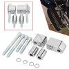 Unbranded Chrome 1-1/4'' Driver Floorboard Spacer Extension Kit For Harley