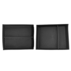 2-Pack for 2025 Nissan Murano Center Console Organizer for 2025+ Nissan Murano (SV/SL/Platinum) Under Console Tray 2025 Murano Lower Console Tray Nissan Murano 2025 Accessories Murano Tray