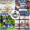 sourcing map Weld Nuts, M4 Square UNC Carbon Steel Machine