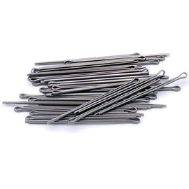 M1.6 (1.6mm x 12mm) Split Cotter Pin - Stainless Steel (A2) (Pack of 40)