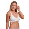 Cottonique Women's Hypoallergenic Side-Tie Bra Made from 100% Organic Cotton