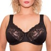 Wide Strap Bra Plus Size Full Coverage Underwire Support Panels