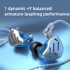 KZ Zax in-Ear Monitor Headphone 7BA+1DD Hybrid 16 Drivers HiFi