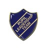 Pupil Leadership Team Blue School Shield Badge