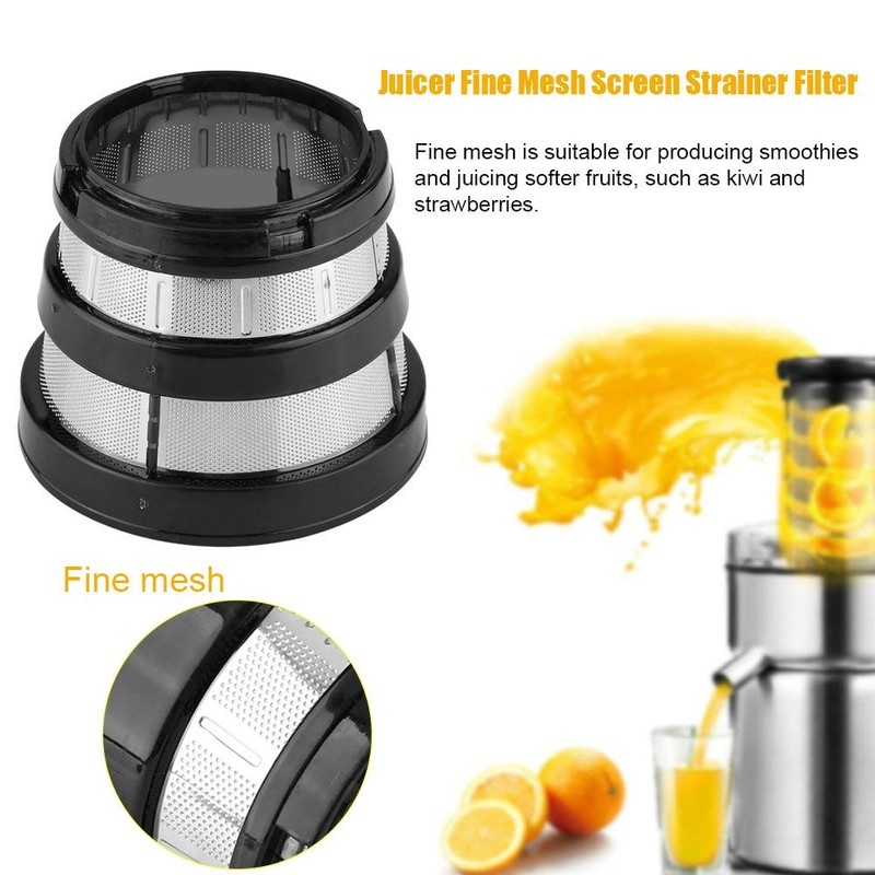 VIFERR Juicer Filter Replacement Parts Slow Juicer Fine Mesh Strainer