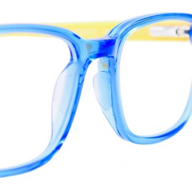 Setex Gecko Grip 0.6mm Anti Slip Eyeglass Nose Pads for Kids (5 Clear Pair) USA Made, 2000 Innovative Microstructured Fibers per Nose Pad, 0.6mm x 6mm x 10.88mm