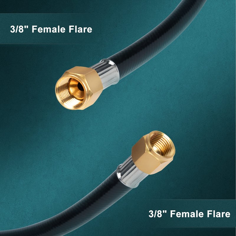 GASPRO 18-Foot Propane Hose Extension for Propane Devices with 3/8"