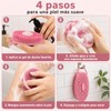2 Piezas Cepillo Corporal de Silicona Doble Cara para Exfoliar
