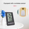 Wireless Electronic Thermometer Indoor Outdoor Home Digital Weather Station Clock