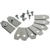 akku-net 9 x Replacement Blade / Cutting Blades (0.75 mm)