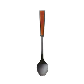 Takakuwa Metal 410620 Acrylic Cutlery Plate, Black, Teaspoon