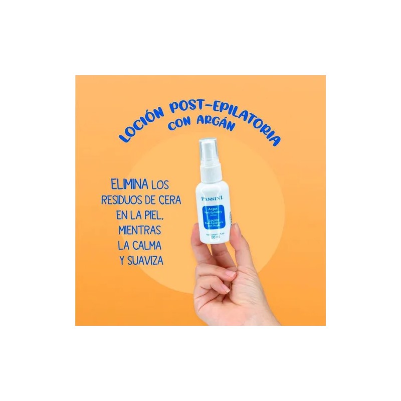 Locion Post Depilatoria Passini Con Aceite De Argan 60ml