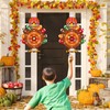 chiazllta 2PCS Thanksgiving Dart Board Sticky Balls Toys Games Fall