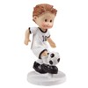85mm Polyresin Footballer with Ball