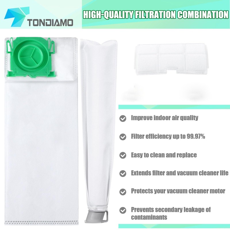 Tondiamo 11 Pack Service Box Set Comes with 8 Filter