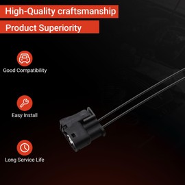 Powkos 3 Pcs Ignition Coil Connector Pigtail Plug with Wires Compatible with Lexus IS300 GS300 SC300 Replaces PT2045 PT-2045 WPT-1094 WPT1094 AU2Z-14S411-ADA