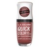 L.A. COLORS Quick Color Nail Polish with Crystal Hardeners, Confidence