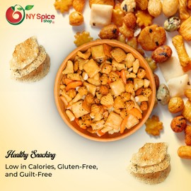 NY SPICE SHOP Oriental Rice Crackers – 5 Pound (80 oz.) – Oriental Rice Cracker Mix – Japanese Rice Crackers – Oriental Snack Mix – Party Rice Cracker