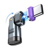 AUFU Magnet, USB-C Conversion Adapter, L-Shaped, 180° Rotation, PD240W, Type