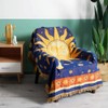 Erke Moon and Sun Throw Blanket Celestial Chair Recliner Cover