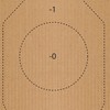 EZ-Aim IPSC IDPA Corrugated Silhouette Paper Shooting Target, 18" x