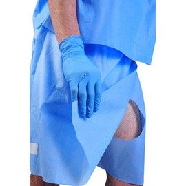 Disposable Urology/Endoscopy/Colonoscopy Exam Shorts Sz. XL-3XL