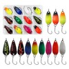 Trout Fishing Spoons Lure Kits-12pcs/set Fishing Spinners Kit Hard Metal
