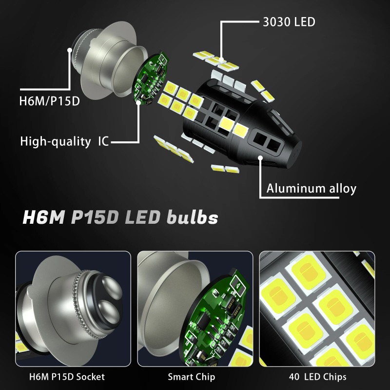 SHENKENUO Super LED light bulb for 1987-1993 SUZUKI LT230E QUADRUNNER