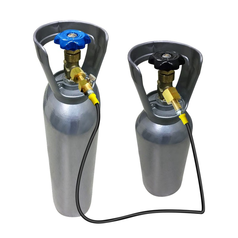 NTSUMI CO2 Tank Filling Station Charging Adapter with 60Inch Hose